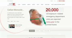 Desktop Screenshot of carbonmonoxidekills.com